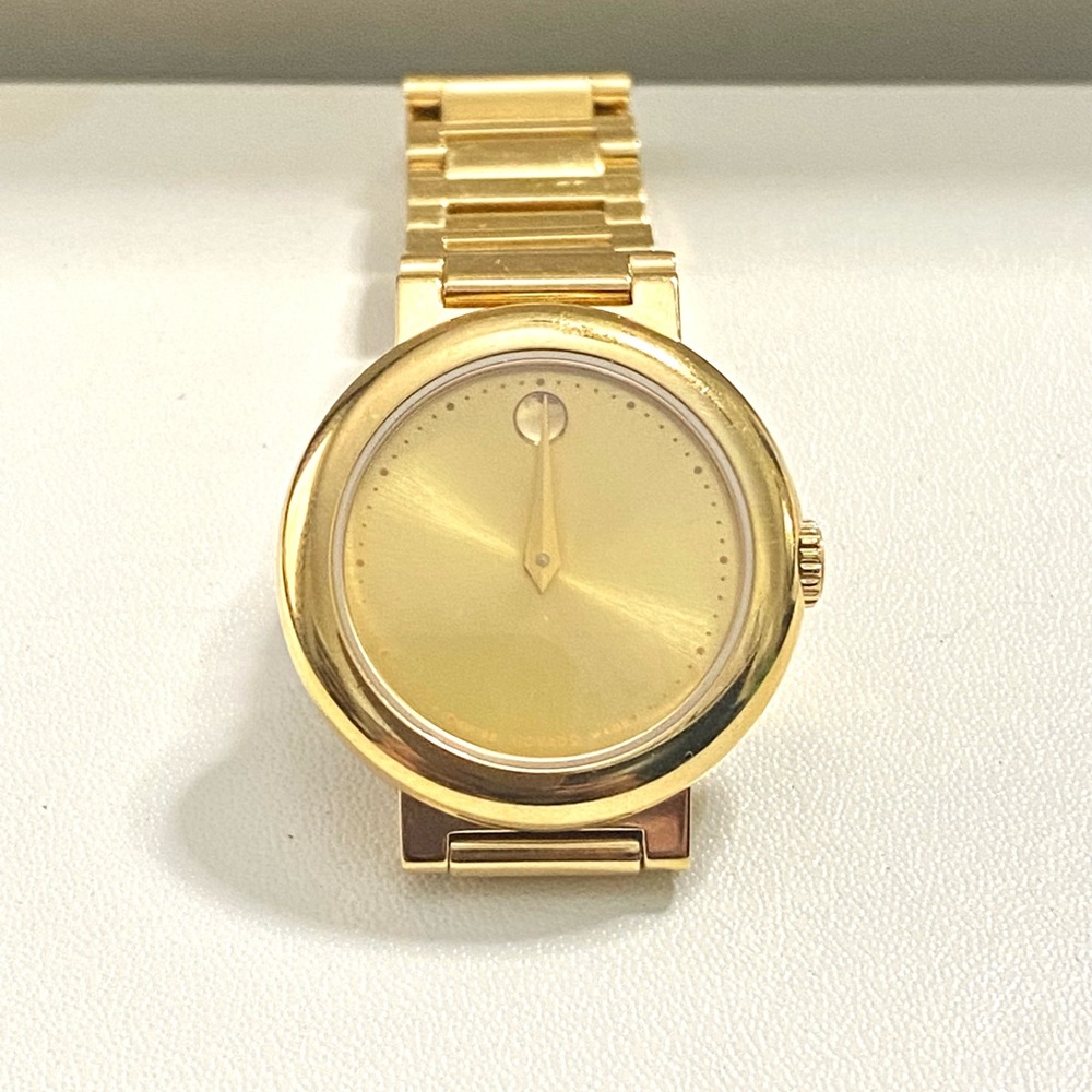 Ladies Gold Movado Concerto Watch - Picture 2 of 4